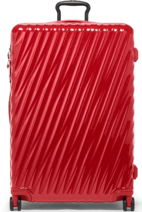 19 Degree Degree Extended Trip Expandable Checked Luggage - Red