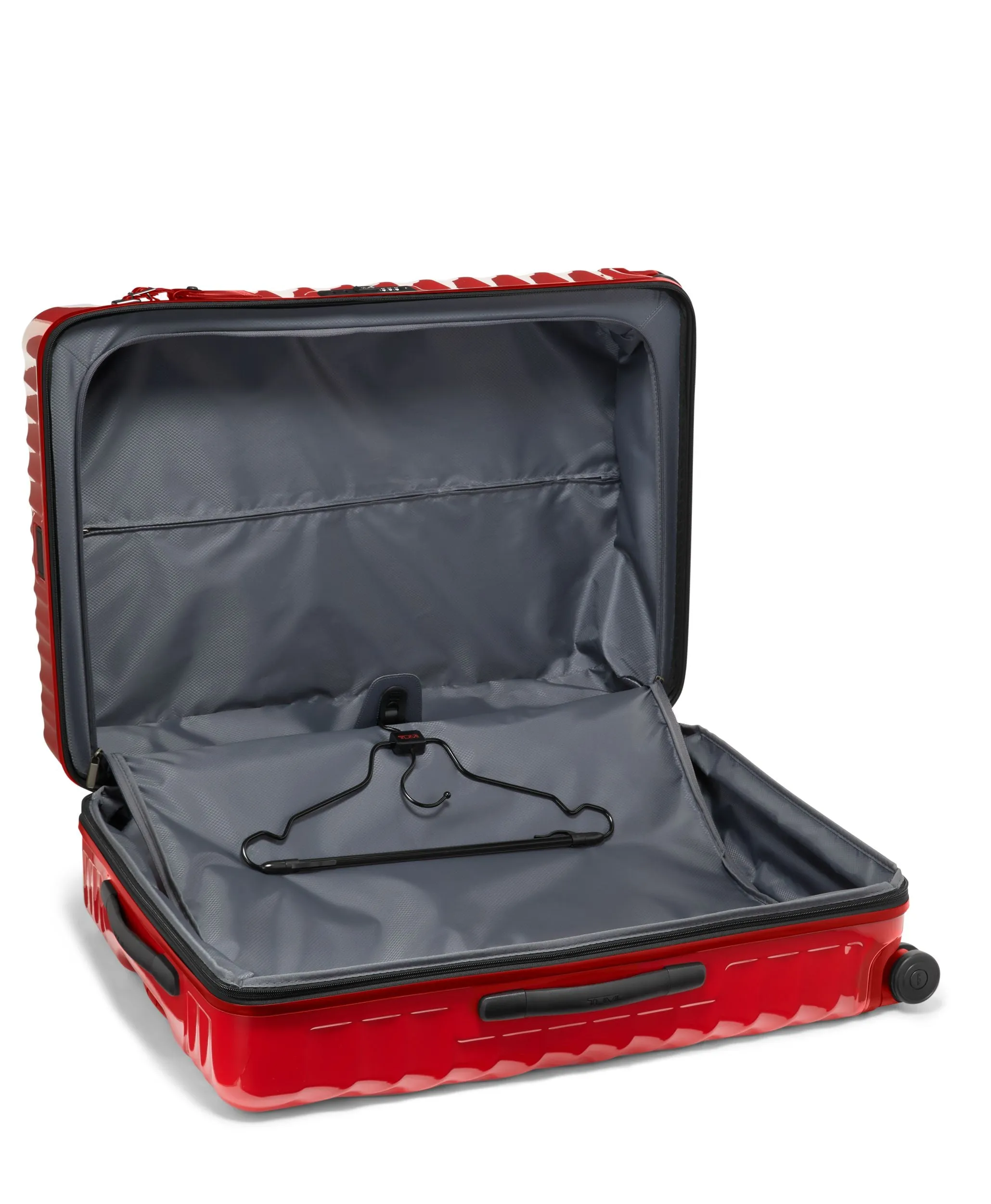 19 Degree Degree Extended Trip Expandable Checked Luggage - Red