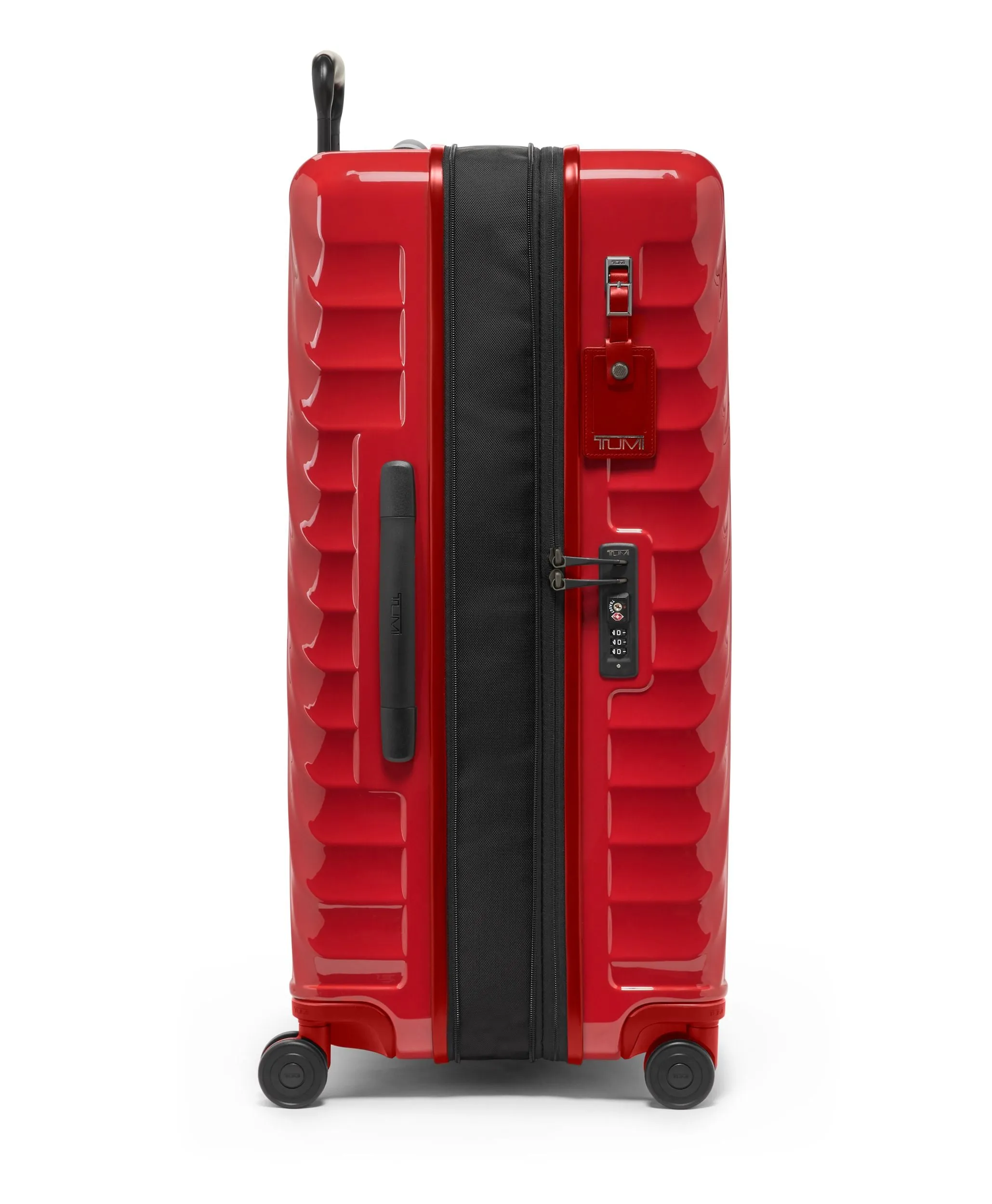 19 Degree Degree Extended Trip Expandable Checked Luggage - Red