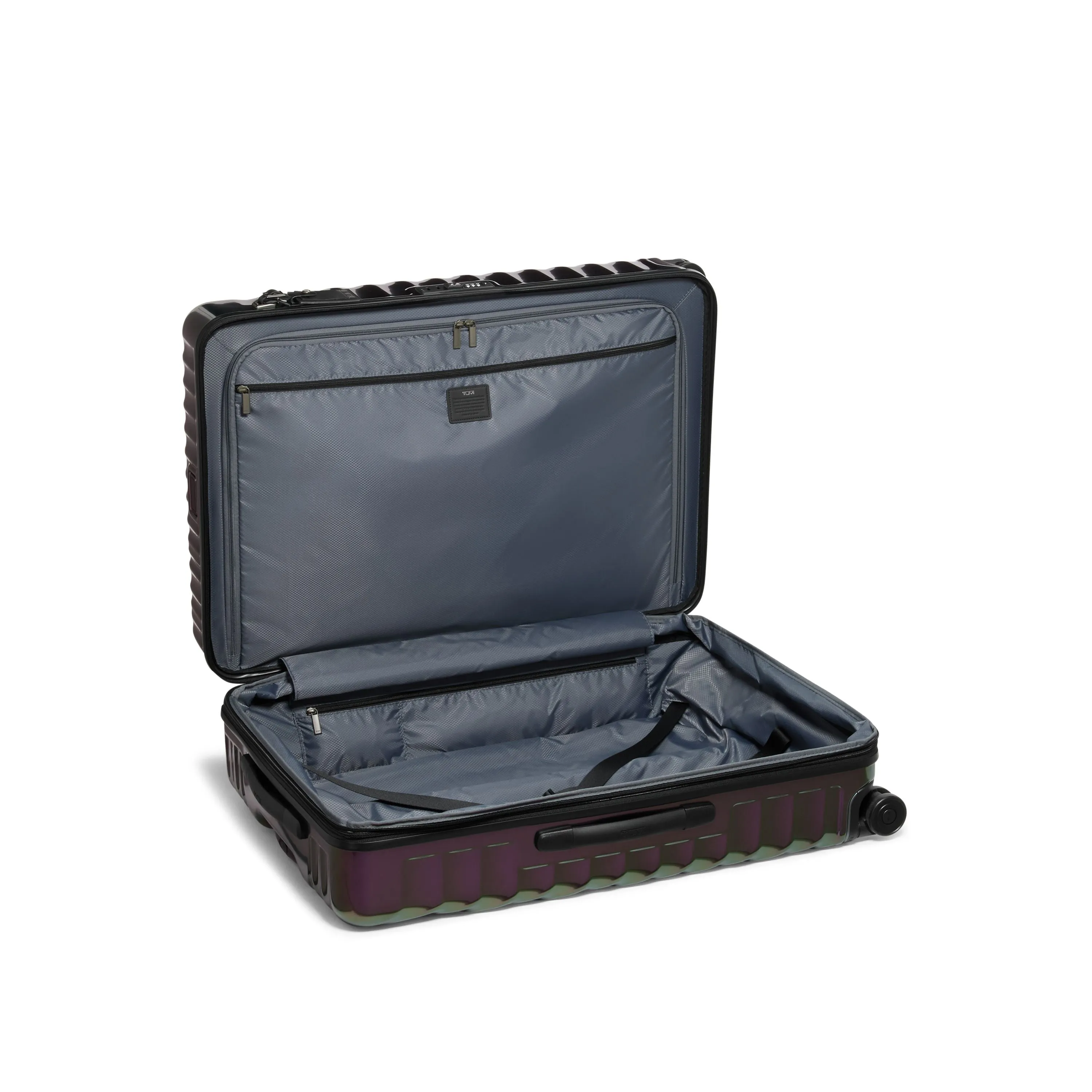 19 Degree Extended Trip Expandable 4 Wheeled Packing Case - Iridescent dusk