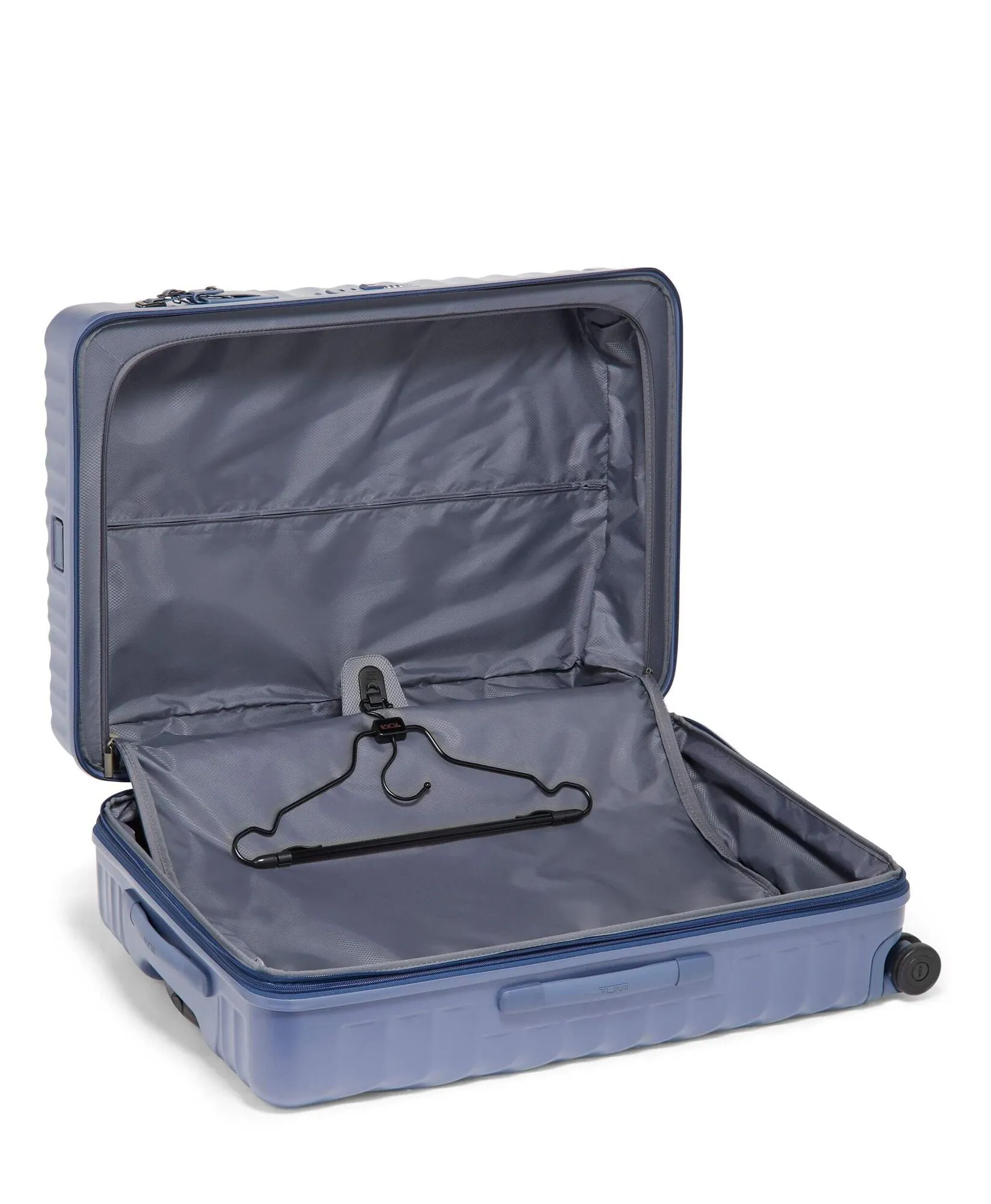 19 Degree Extended Trip Expandable 4 Wheeled Packing Case - Slate Blue Texture