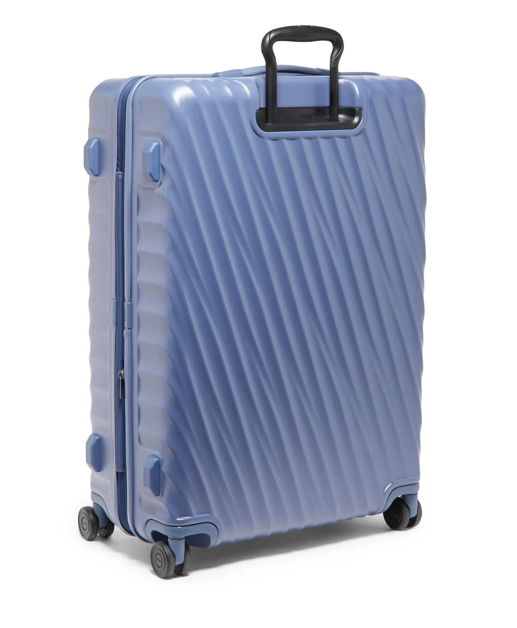 19 Degree Extended Trip Expandable 4 Wheeled Packing Case - Slate Blue Texture