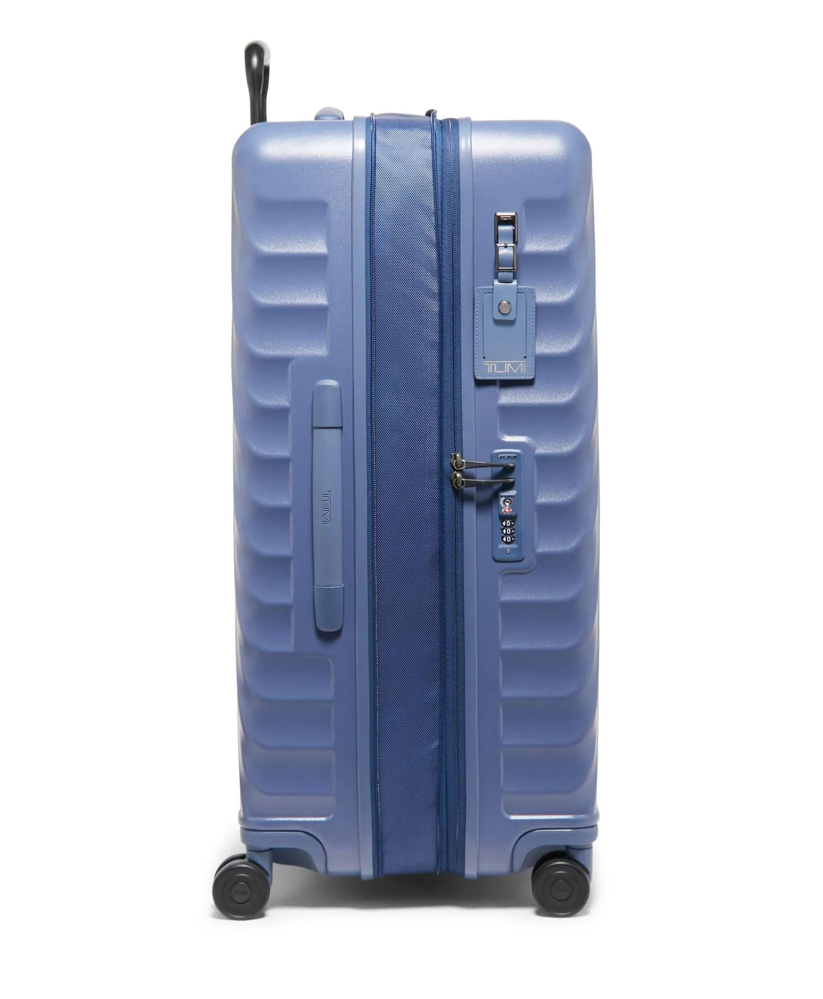 19 Degree Extended Trip Expandable 4 Wheeled Packing Case - Slate Blue Texture