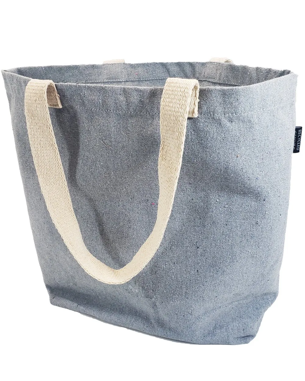 6 ct Large Size Recycled Shopping Tote Bag - By Bundle