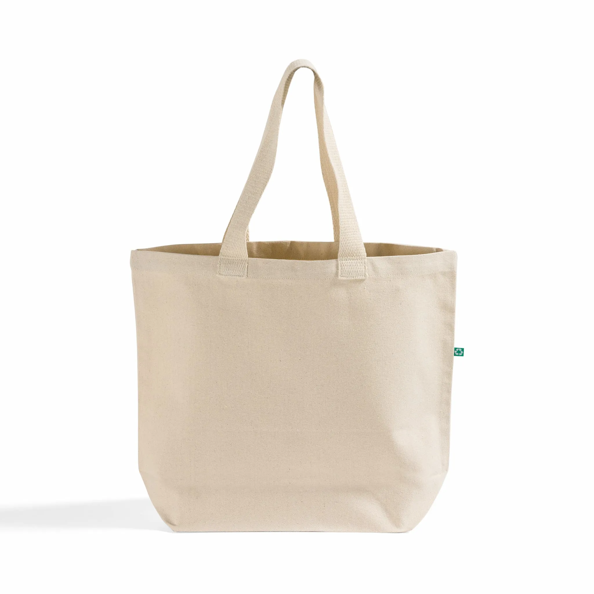 90 ct Large Size Recycled Shopping Tote Bag - By Case