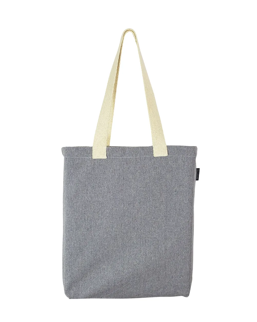 96 ct Recycled Canvas Tote Bag With Bottom Gusset - By Case