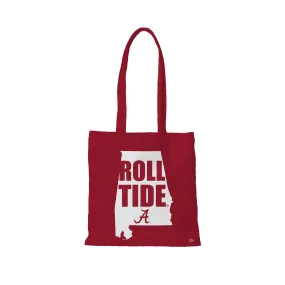 Alabama Crimson ROLL Tide Mystate RPET Essential Tote Bag