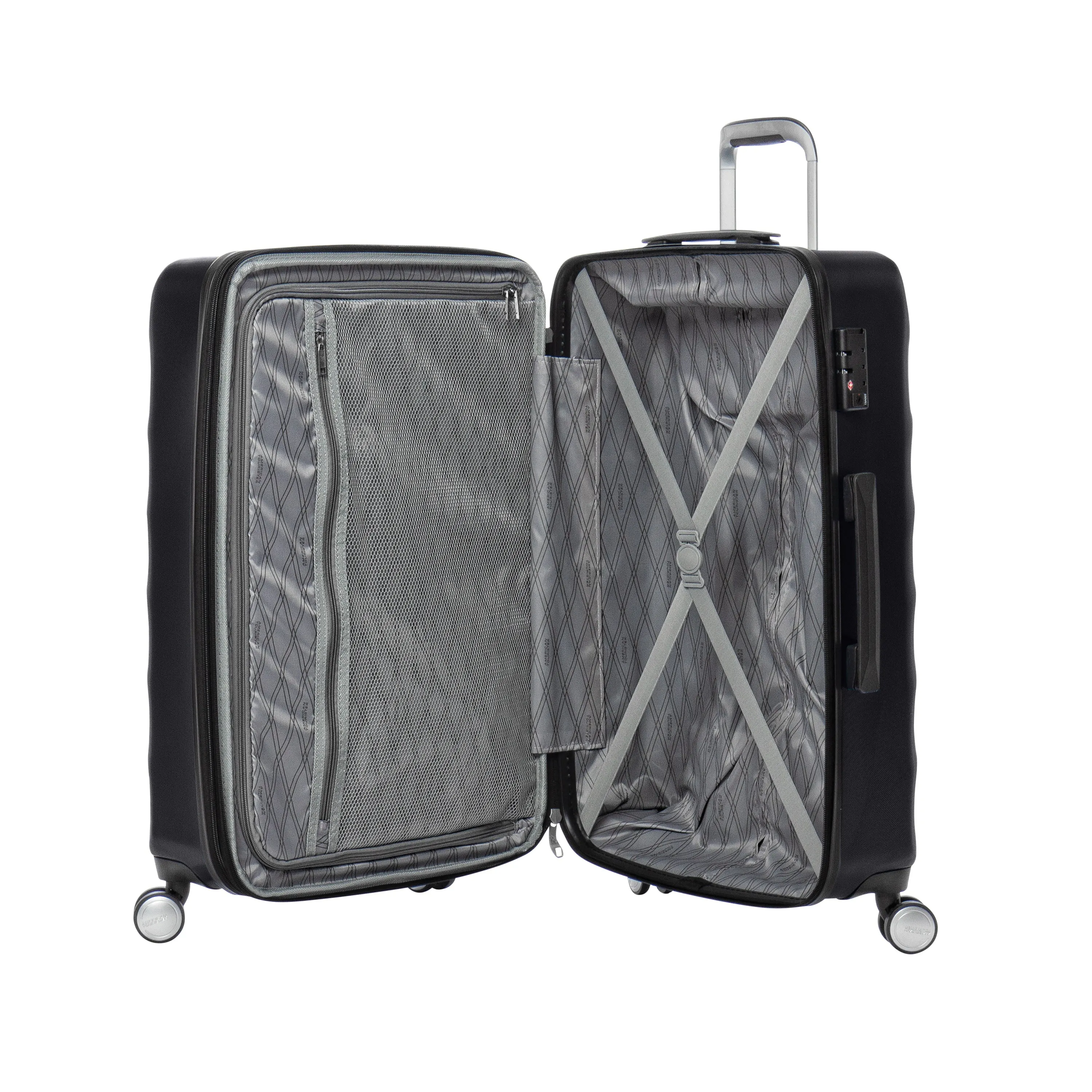 American Tourister Crave Collection 2 Piece Expandable Spinner Luggage Set - Carry-On and Large