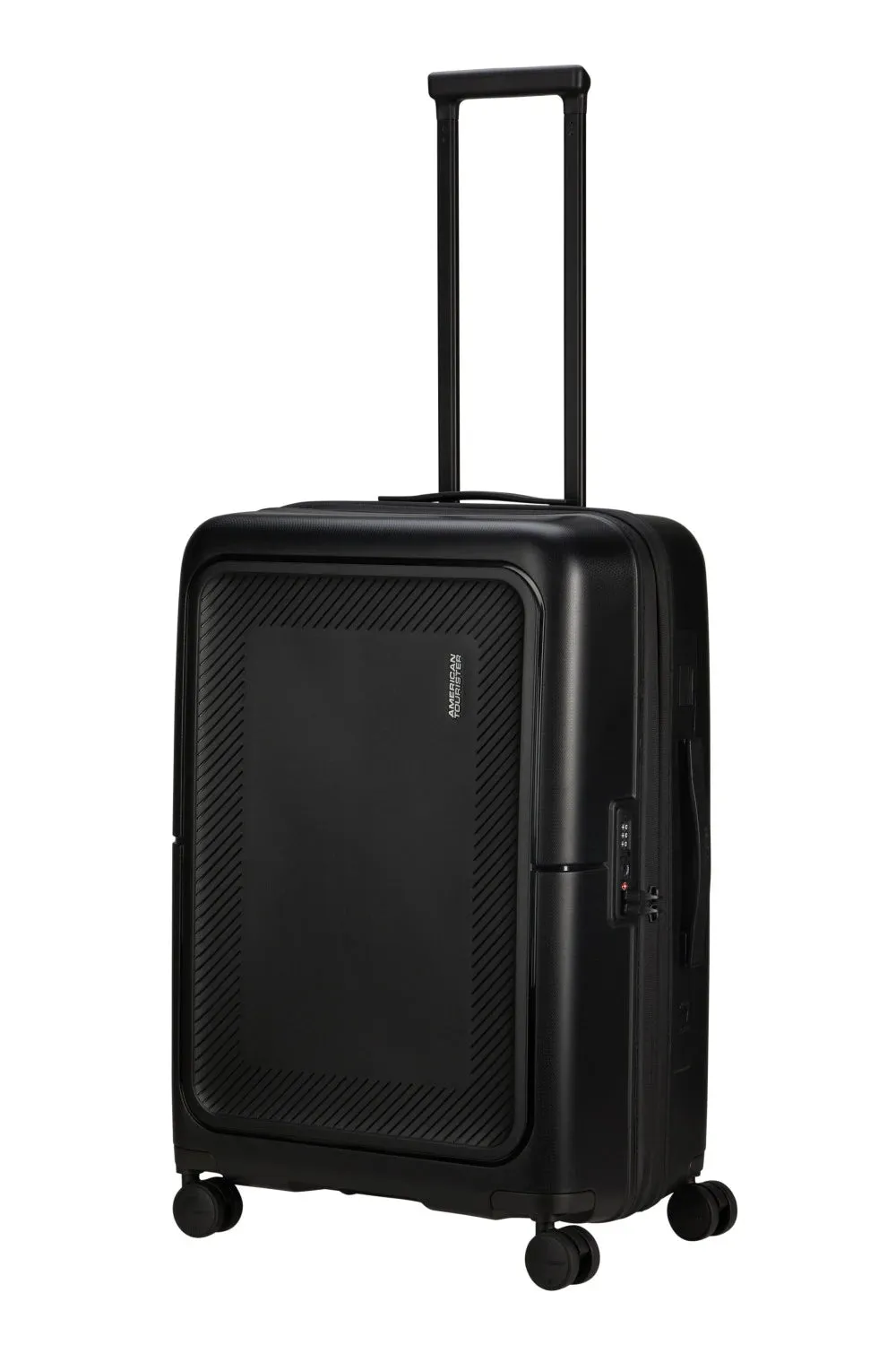 American Tourister Dashpop 67cm Medium Spinner - Expandable | True Black