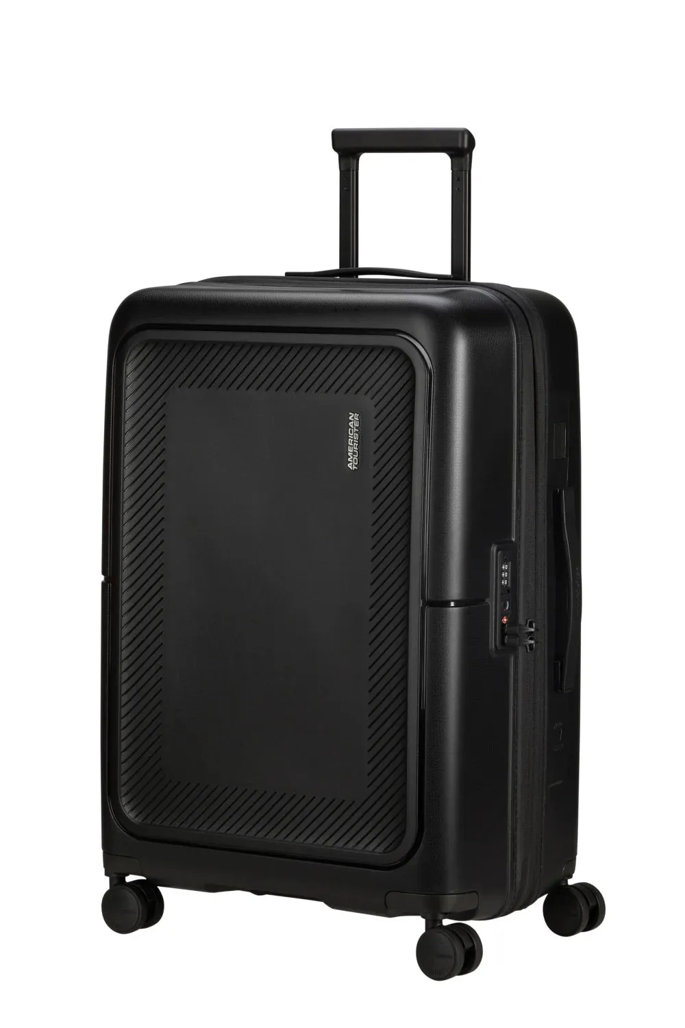 American Tourister Dashpop 67cm Medium Spinner - Expandable | True Black