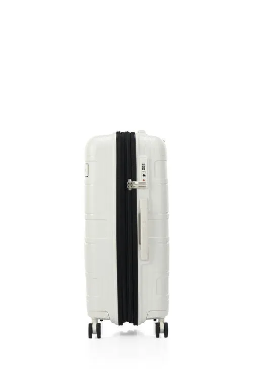 American Tourister - Light Max 69cm Medium Spinner - Off White