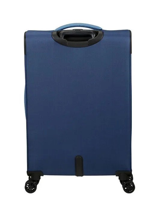 American Tourister Pulsonic 68cm Medium Spinner - Expandable | Combat Navy