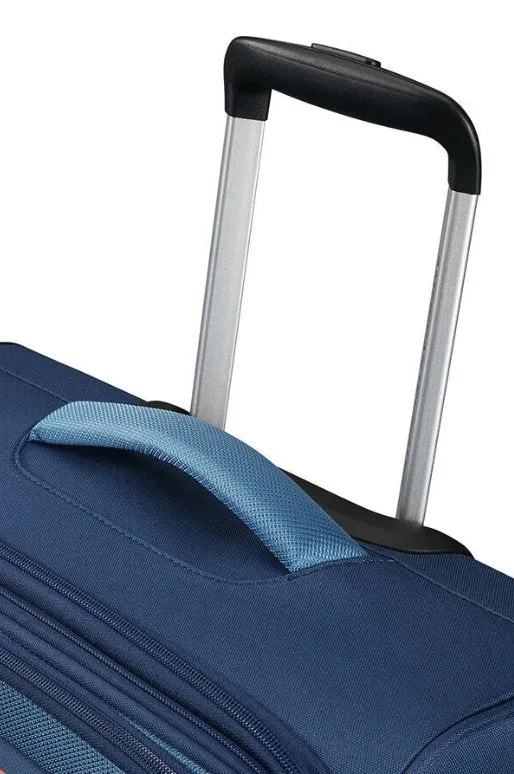 American Tourister Pulsonic 68cm Medium Spinner - Expandable | Combat Navy