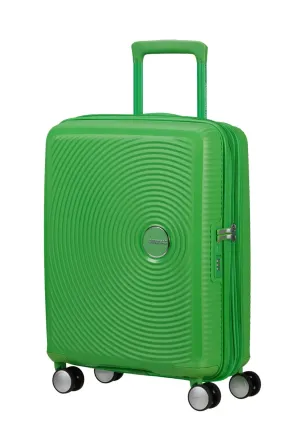 American Tourister Soundbox 55cm Cabin Spinner - Expandable | Grass Green