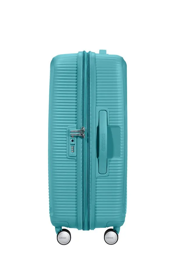 American Tourister Soundbox 67cm Medium Spinner-Expandable | Turquoise Tonic