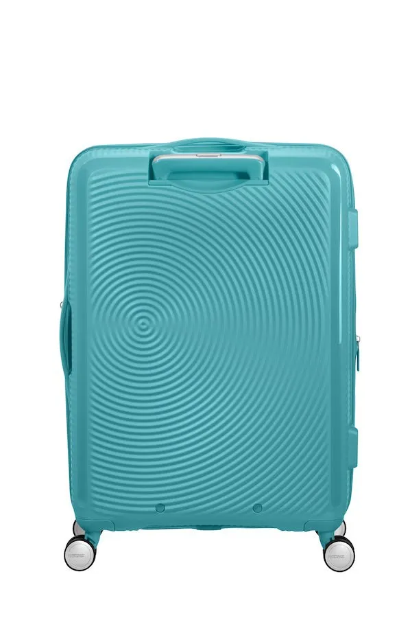 American Tourister Soundbox 67cm Medium Spinner-Expandable | Turquoise Tonic