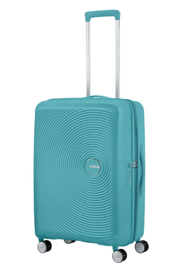 American Tourister Soundbox 67cm Medium Spinner-Expandable | Turquoise Tonic