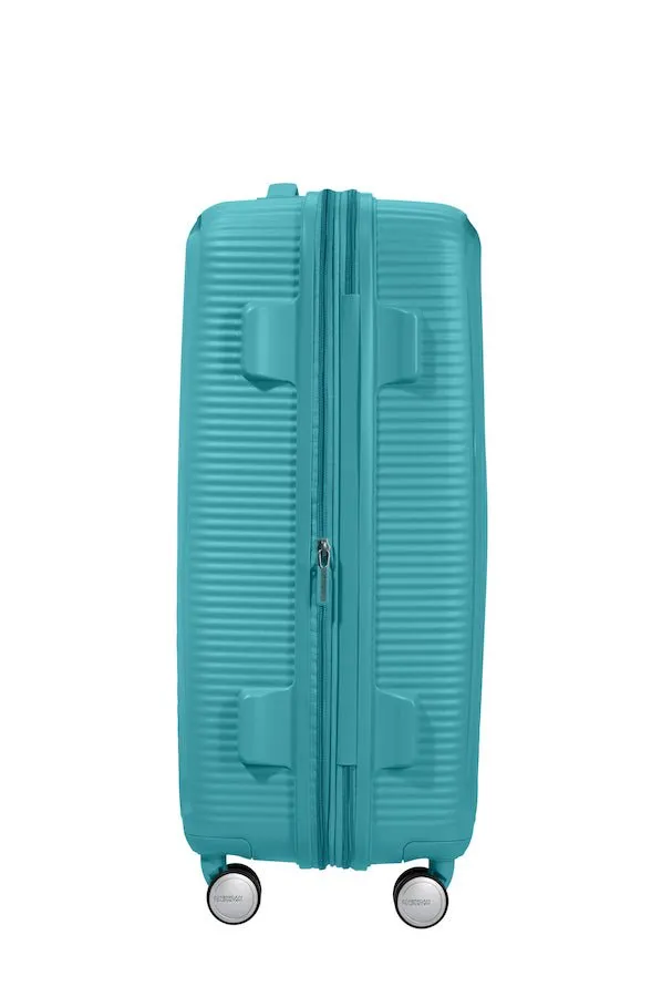 American Tourister Soundbox 67cm Medium Spinner-Expandable | Turquoise Tonic