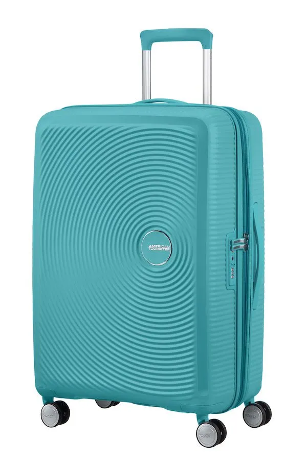 American Tourister Soundbox 67cm Medium Spinner-Expandable | Turquoise Tonic