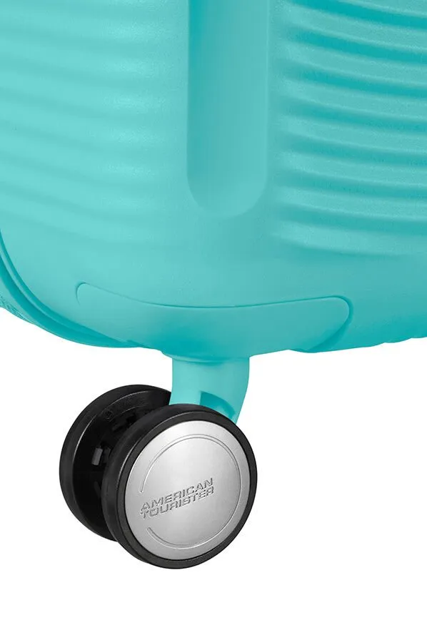 American Tourister Soundbox 77cm Large Spinner - Expandable | PoolSide Blue