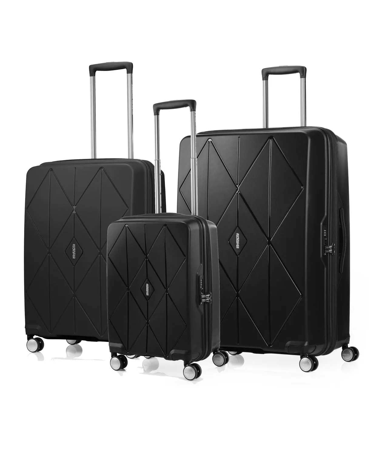 ARGYLE 3 Pcs Set Hard sided Spinner Luggage