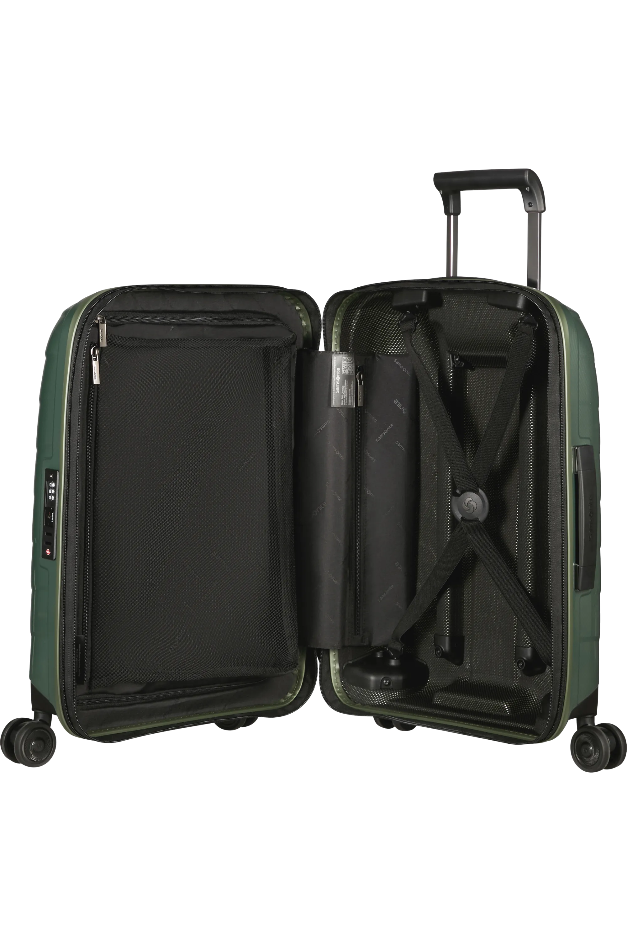 ATTRIX Spinner Expandable (4 wheels) 55cm (23/26cm) - Basil Green