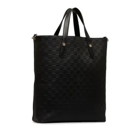 Black Louis Vuitton Damier Infini Apollo Tote Satchel