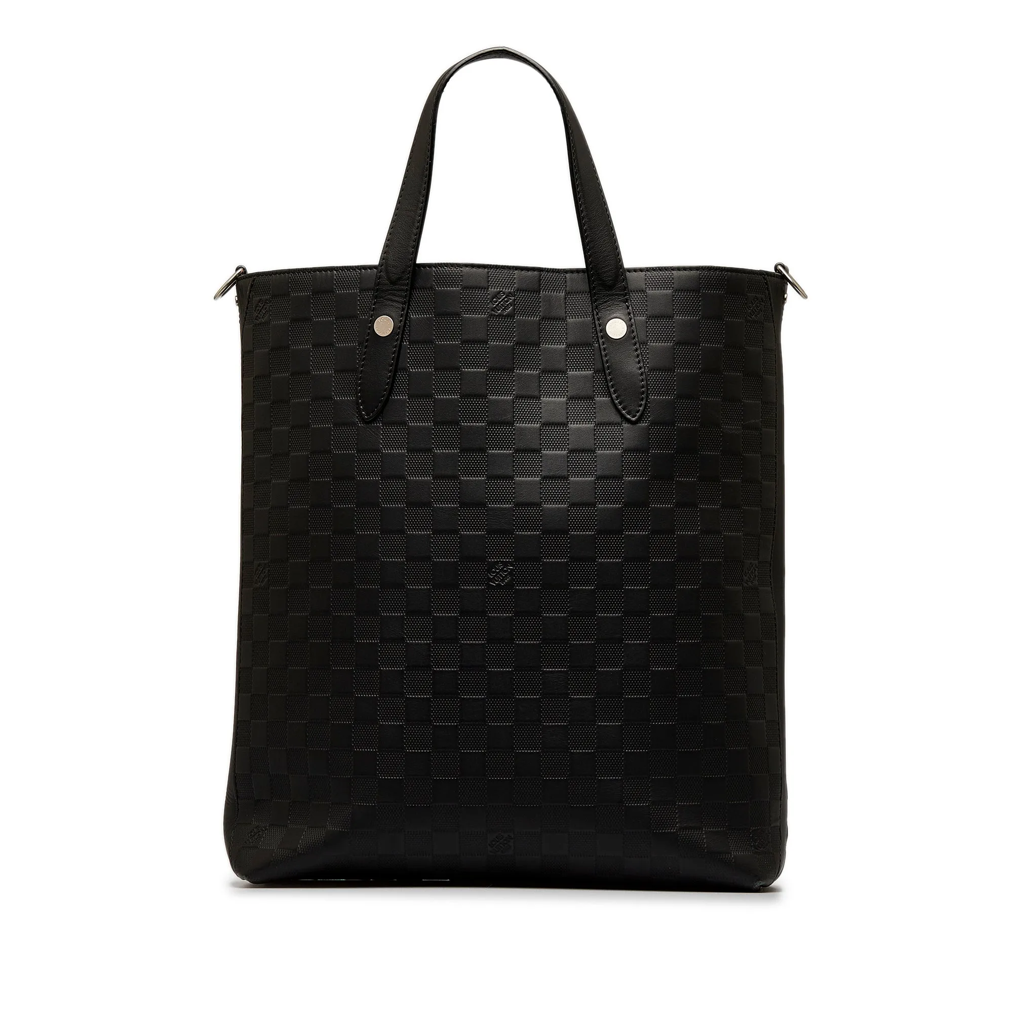 Black Louis Vuitton Damier Infini Apollo Tote Satchel