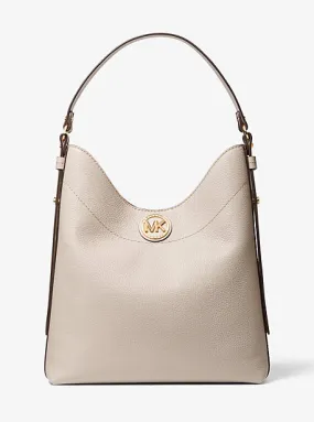 Bowery Large Pebbled Leather Shoulder Bag