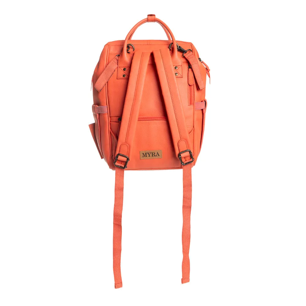 Canyon Colours Diaper Bag Backpack in Salmon