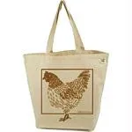 ChickenShopperToteBag19x15.5EC