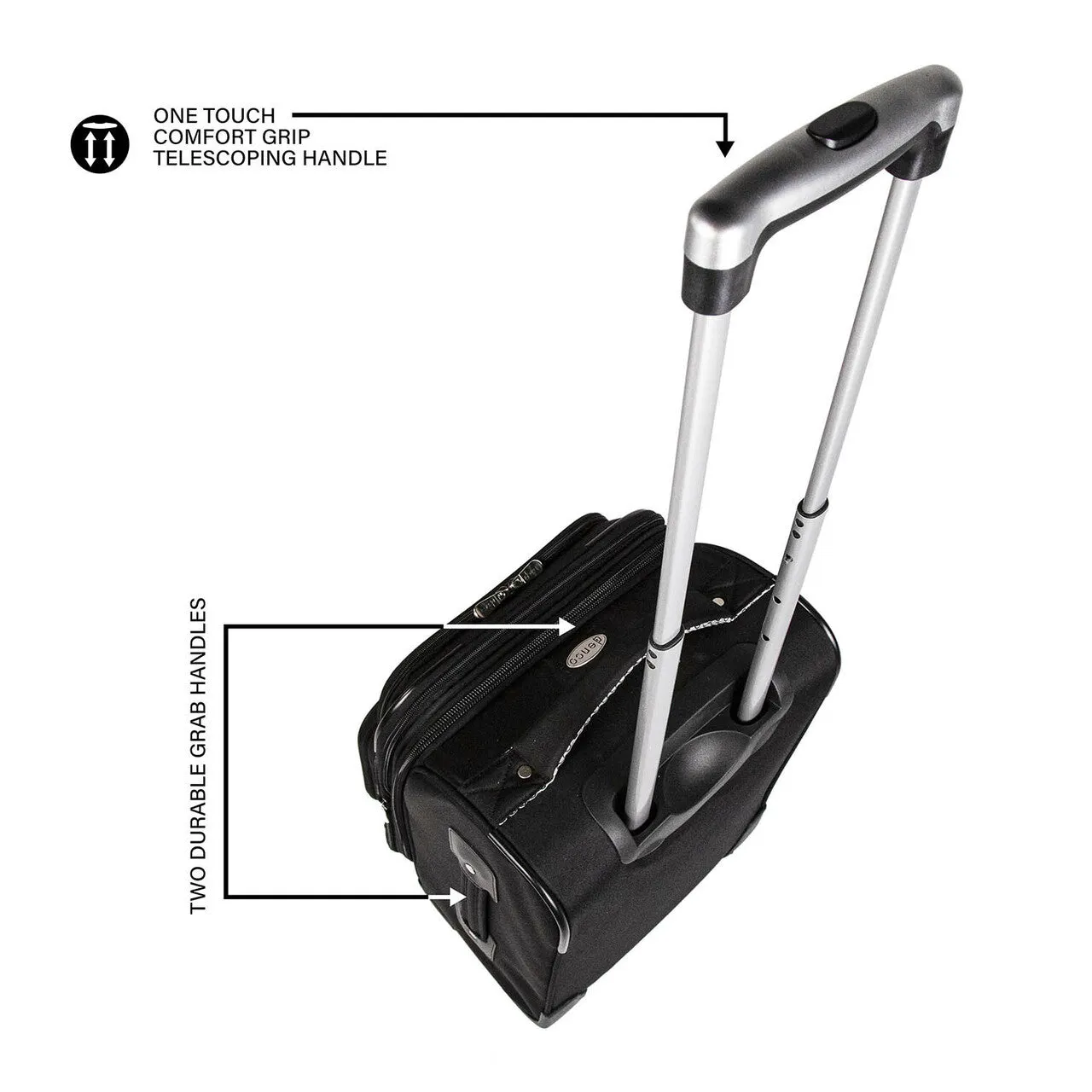 Cleveland Guardians 21" Carry-on Spinner Luggage