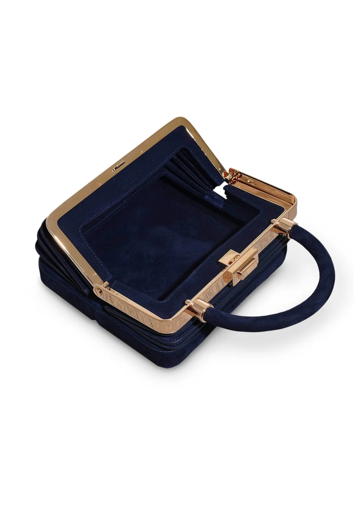 Diana Bag in Navy Suede