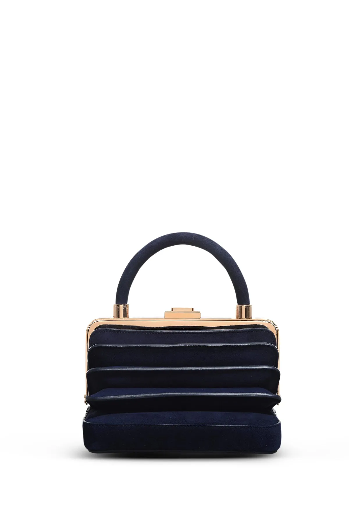 Diana Bag in Navy Suede