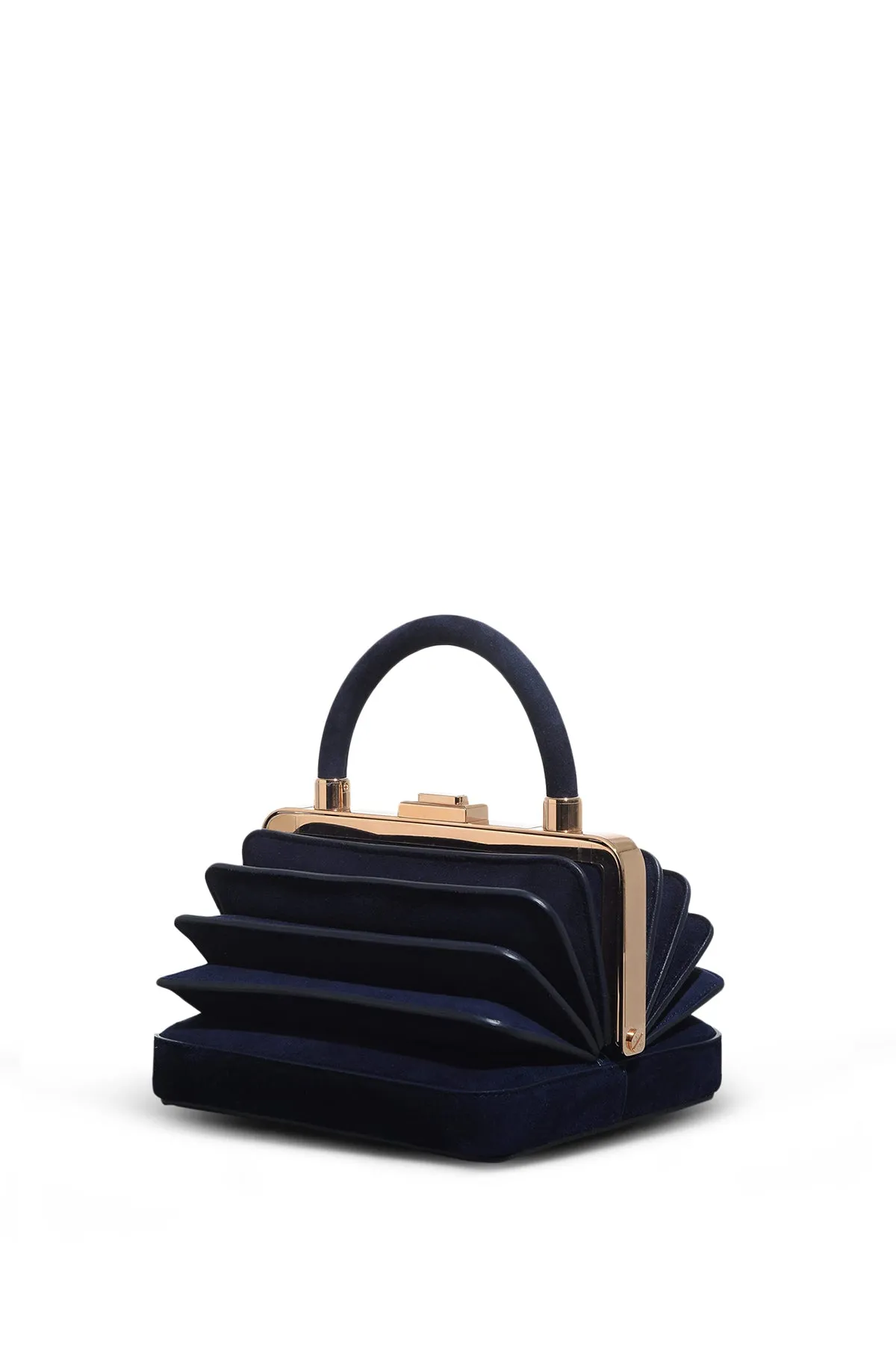 Diana Bag in Navy Suede