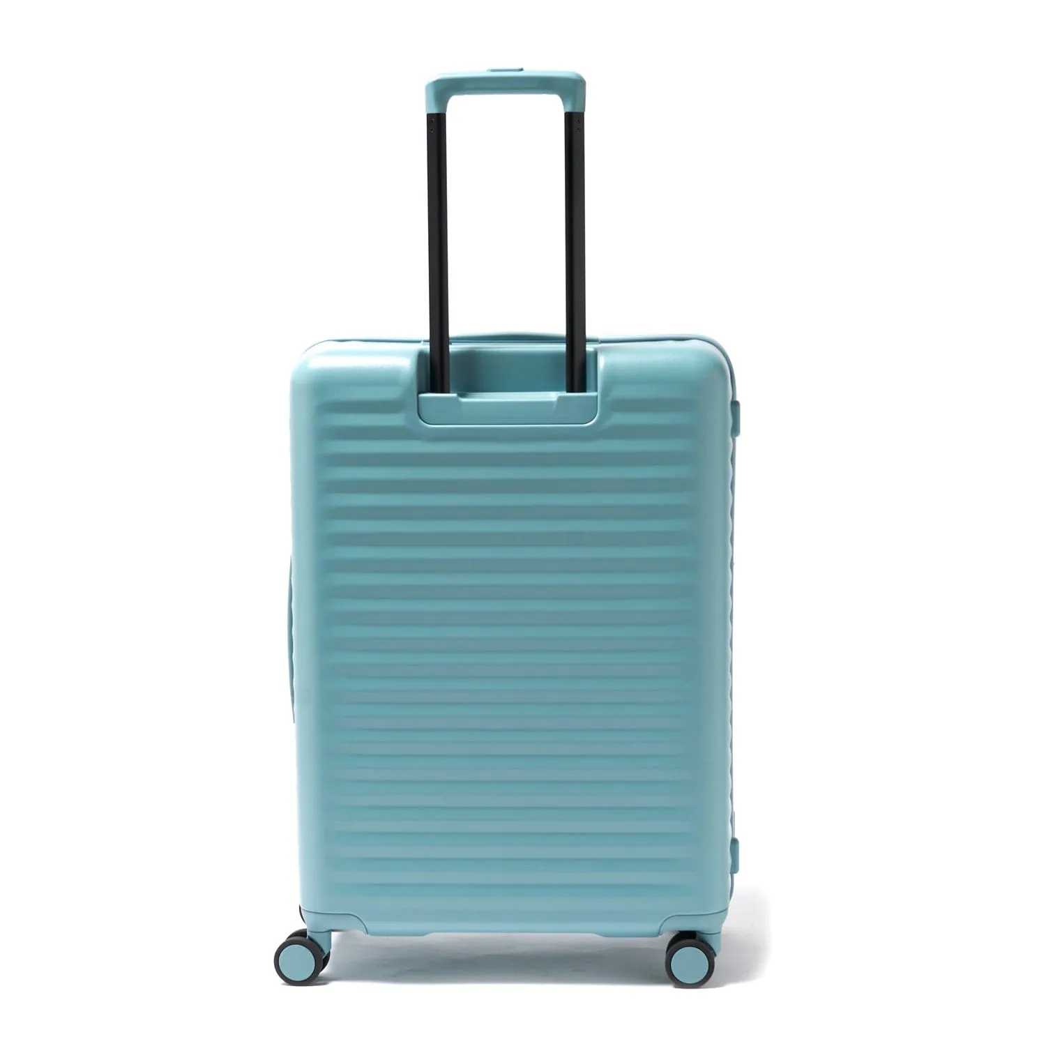 Echolac Celestra 65cm Hardcase Non-Expandable 4 Double Wheel Check-In Luggage Trolley Slate Blue - PC183 24 WOE Slate Blue