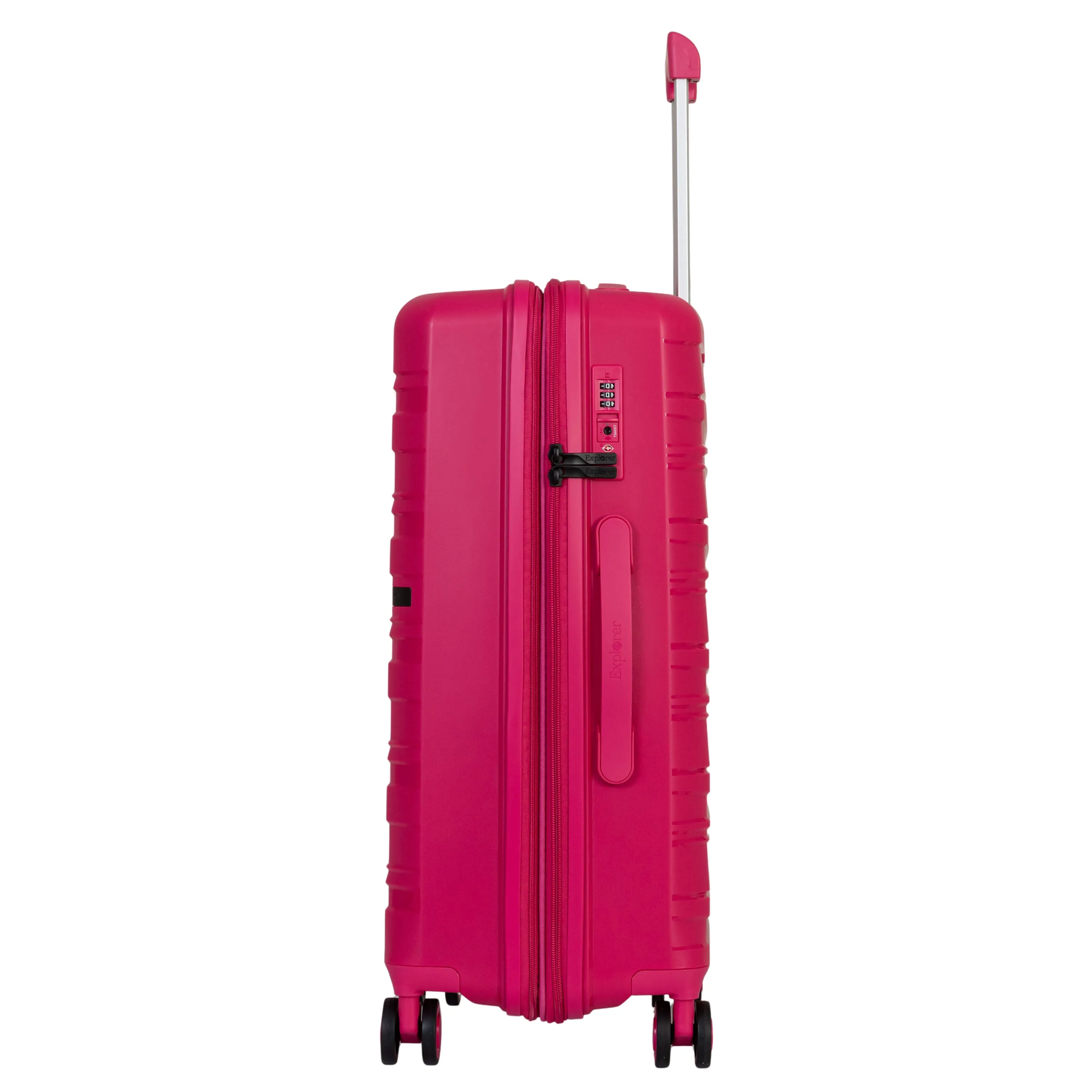 Explorer Breeze Anti-Theft Expandable Medium Luggage