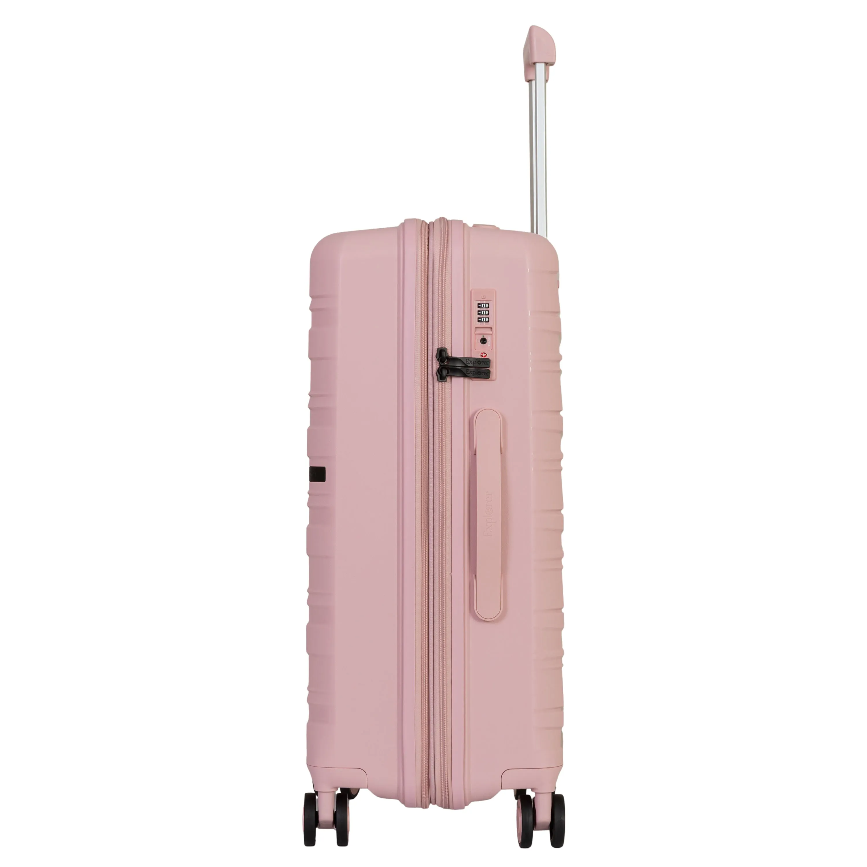 Explorer Breeze Anti-Theft Expandable Medium Luggage