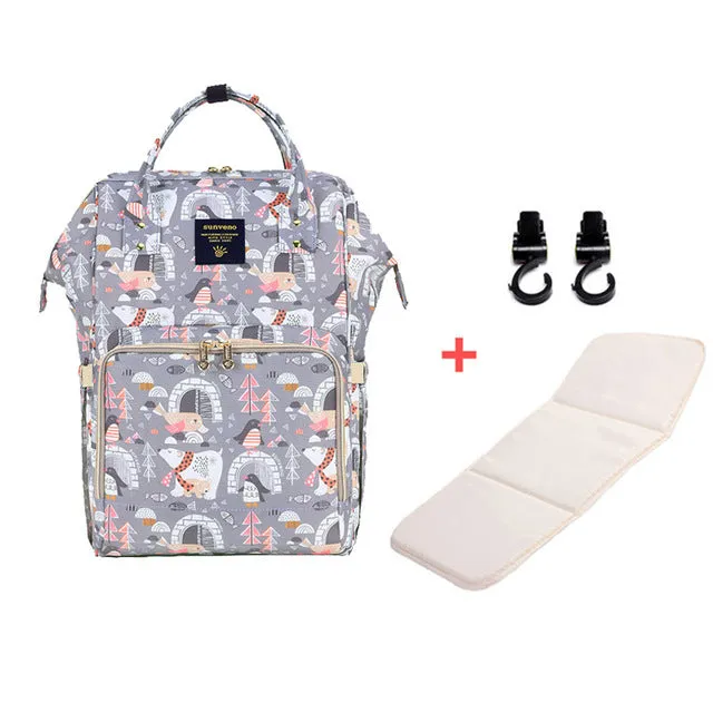 Fashion Baby Diaper Travel Backpack