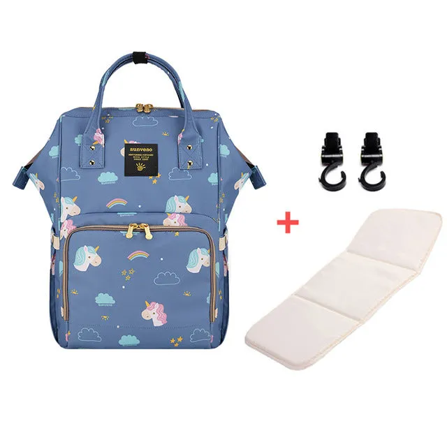 Fashion Baby Diaper Travel Backpack