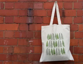 Ferns and Bracken tote bag