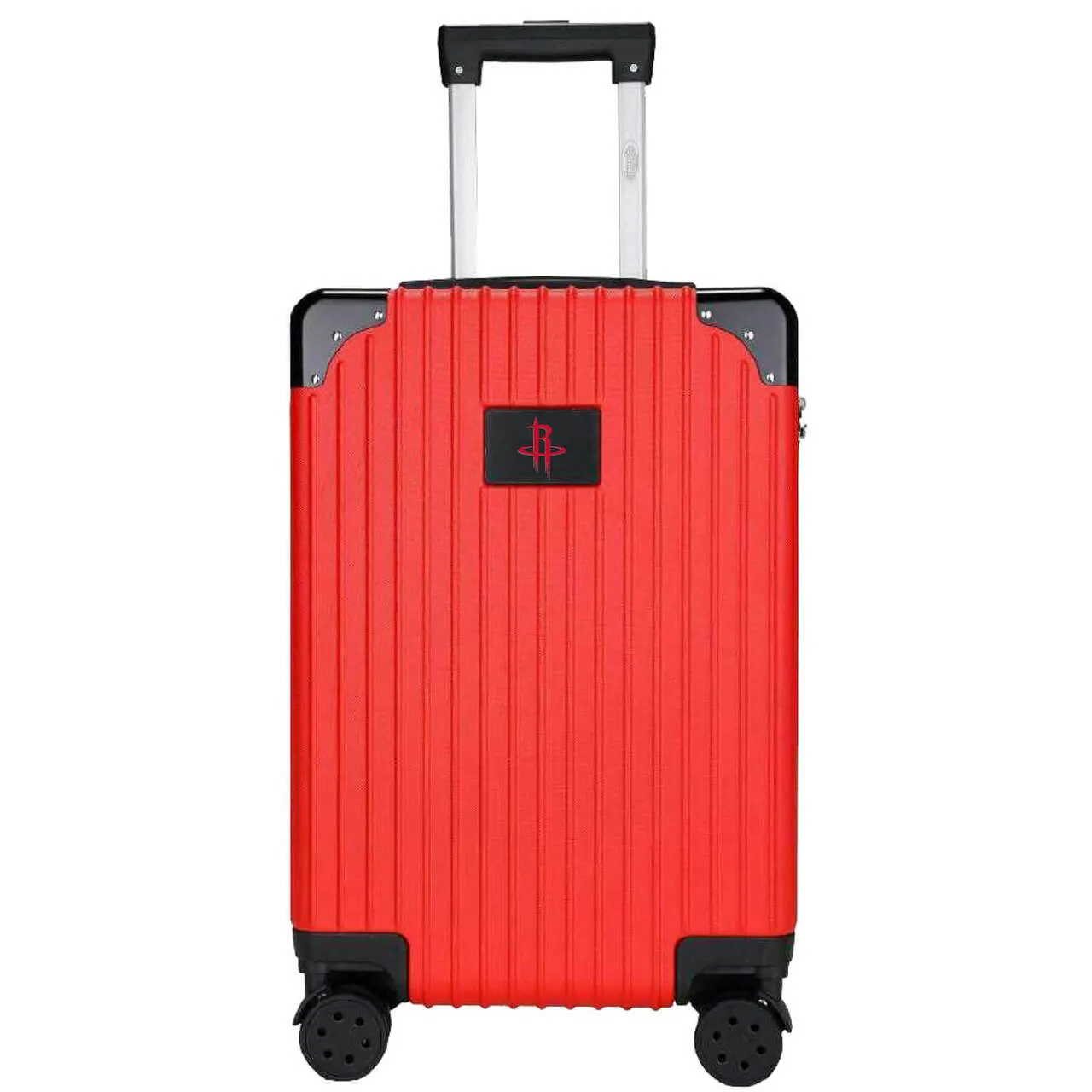 Houston Rockets Premium 2-Toned 21" Carry-On Hardcase in RED