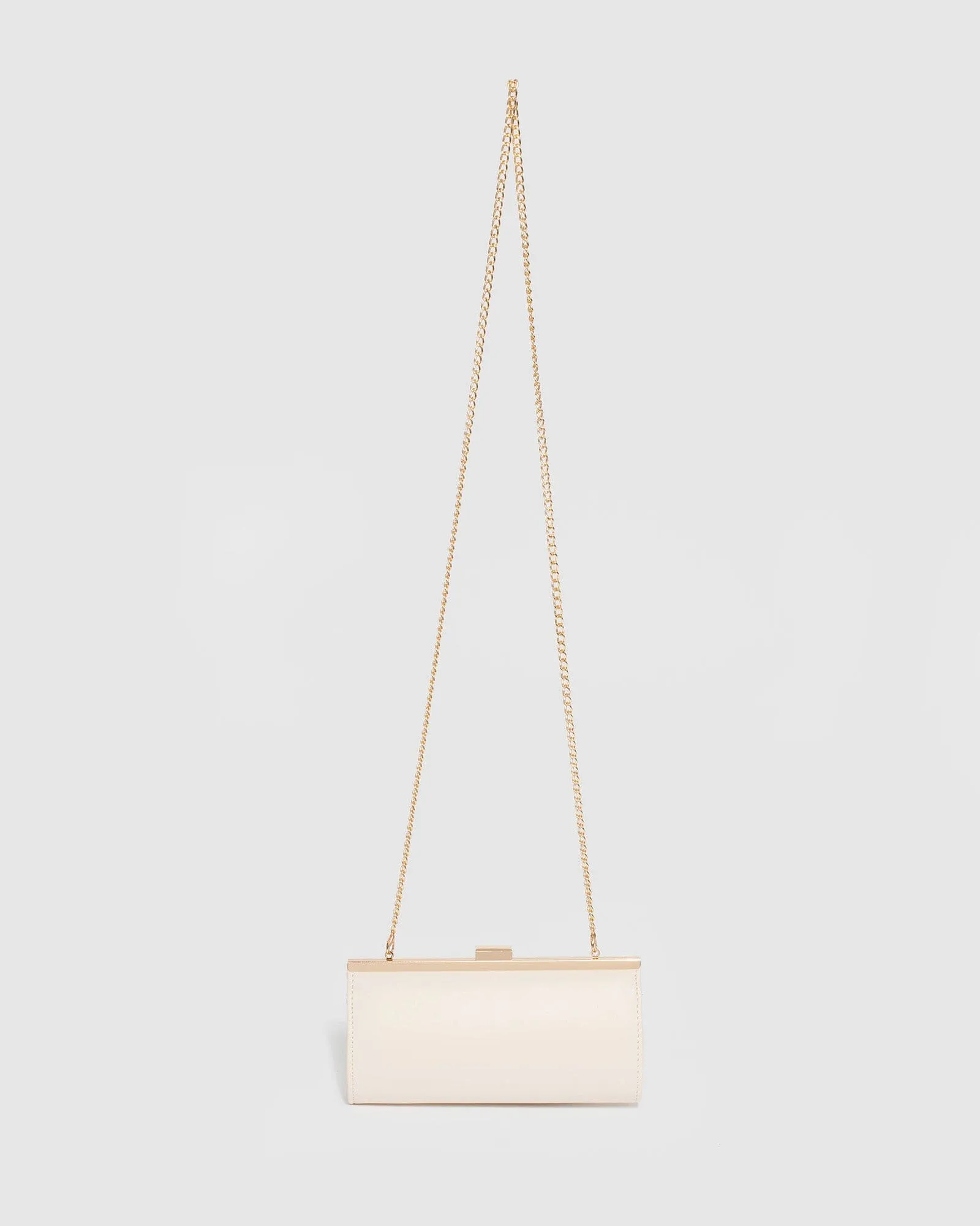 Ivory Liza Clutch Bag