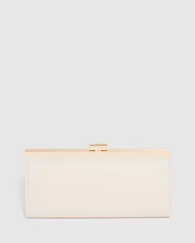 Ivory Liza Clutch Bag