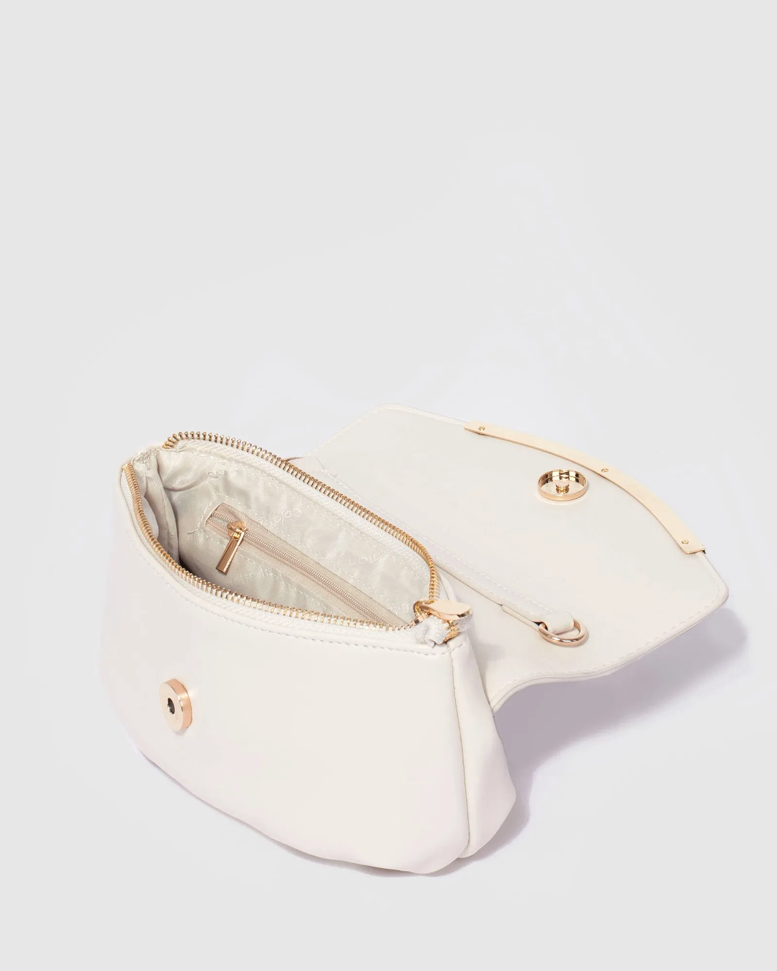 Ivory Marie Pouch Clutch Bag