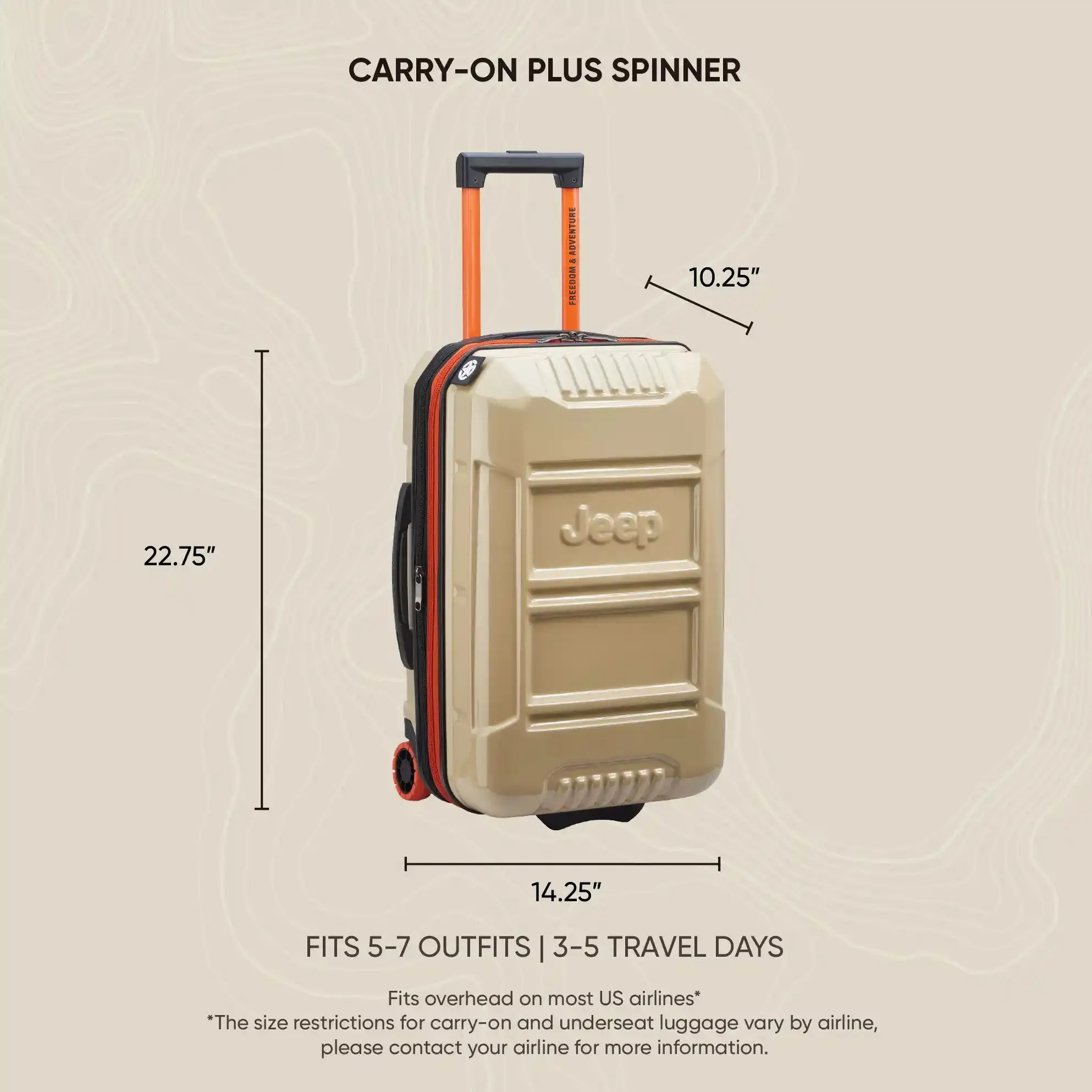 JH003B - Expandable Carry-On