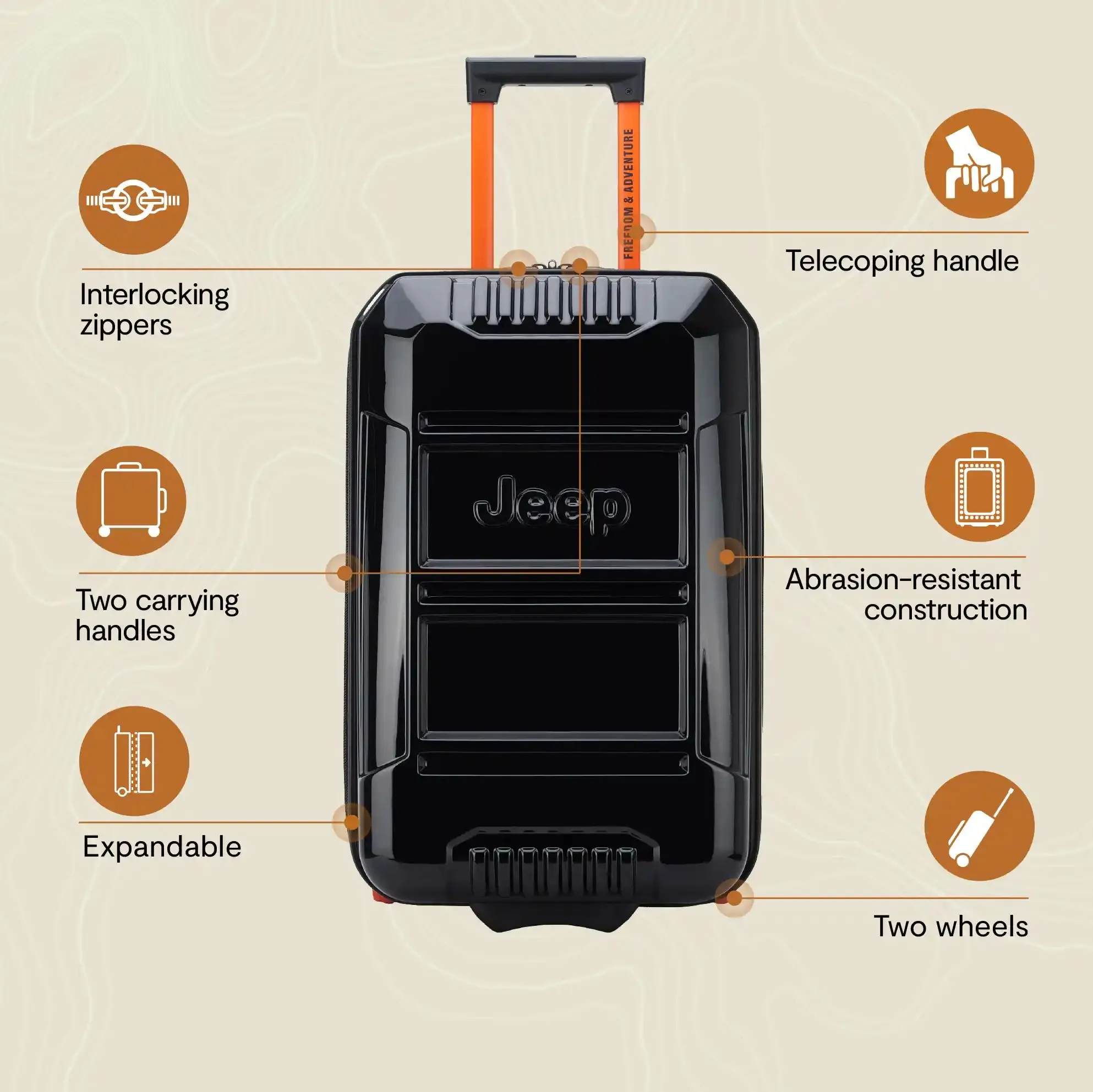 JH003B - Expandable Carry-On