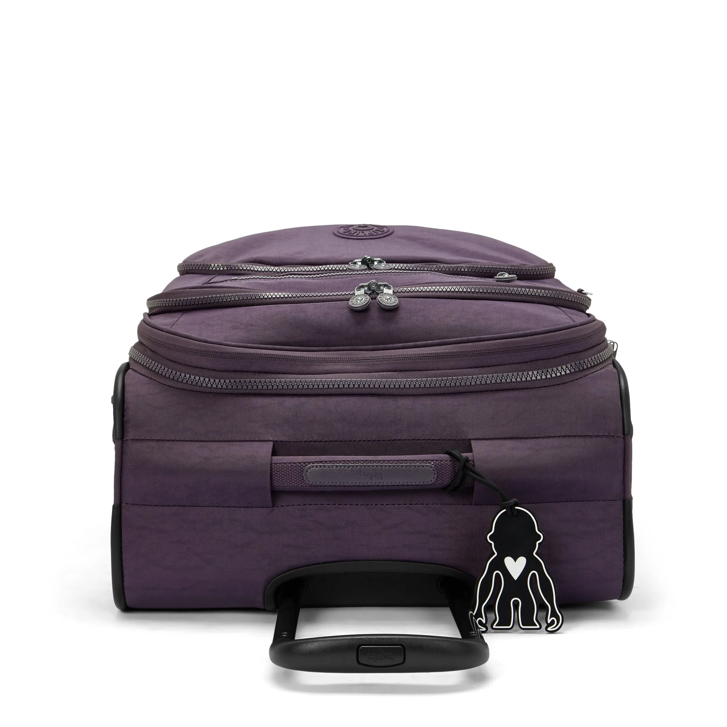 Kipling New Youri Spin M Ultimate Plum Medium Expandable Spinner I7706-67U