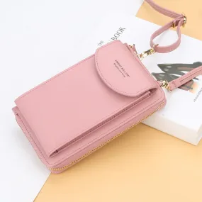 Leather Clutch Luxury Long Wrist-let Wallet