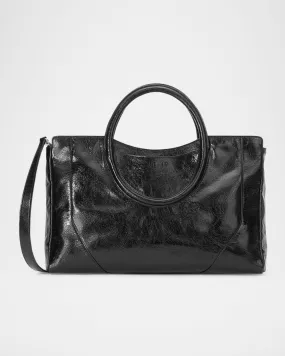 Maude Zip Leather Satchel Bag